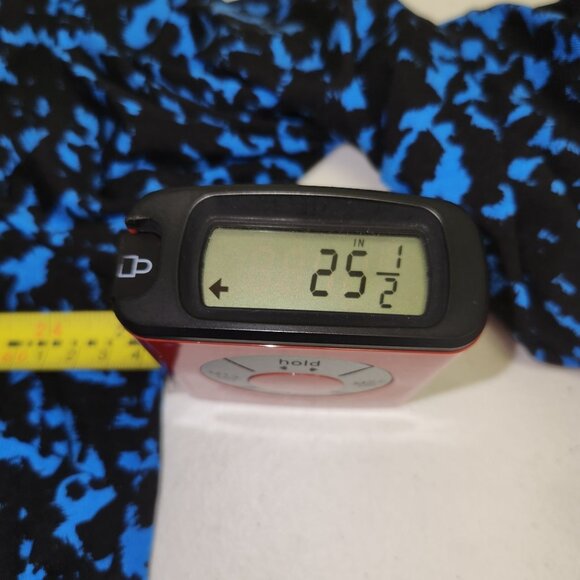 Roman Curve Womens Blue & Black Top Size 22/24 Viscose Blend 3739 - Picture 8 of 10